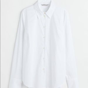H&M Cotton Blend Button Down Shirt